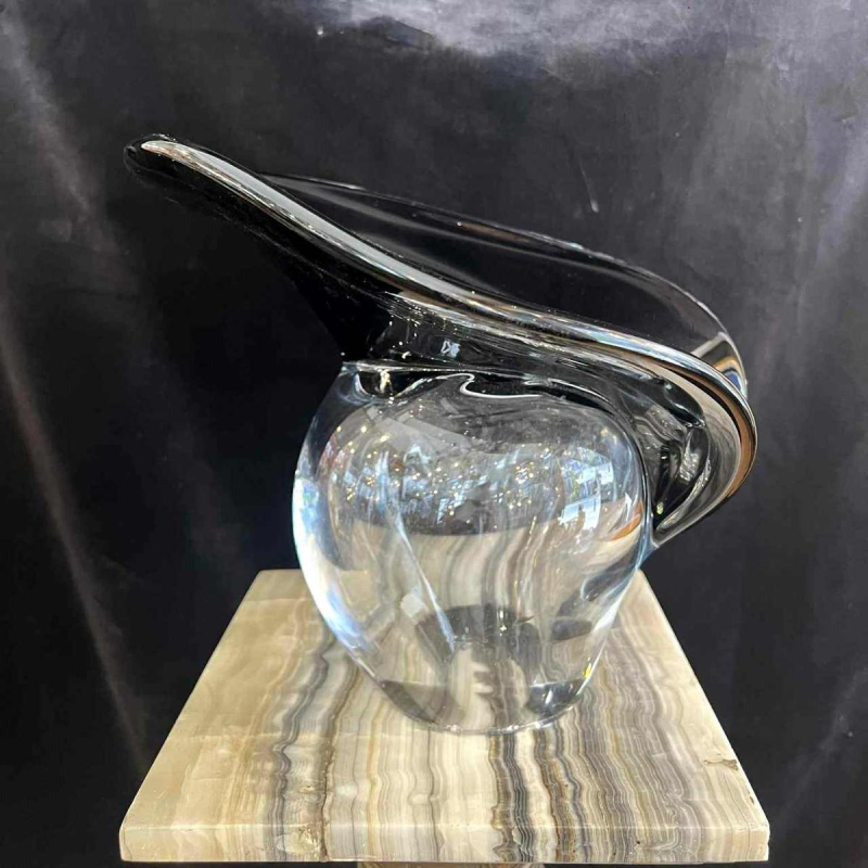 Alfred COLLARD voor Val Saint Lambert “Ombre et Lumière” (Schaduw en Licht), groot beeldhouwwerk, 1987