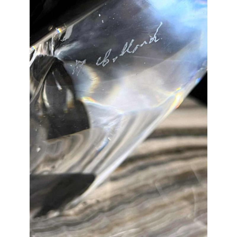 Alfred COLLARD for Val Saint Lambert ‘Shadow and Light’, large sculpture, 1987