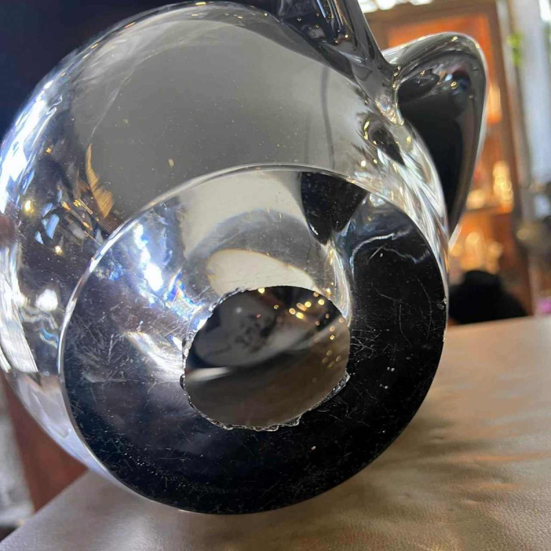 Alfred COLLARD voor Val Saint Lambert “Ombre et Lumière” (Schaduw en Licht), groot beeldhouwwerk, 1987