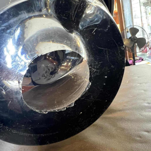 Alfred COLLARD for Val Saint Lambert ‘Shadow and Light’, large sculpture, 1987