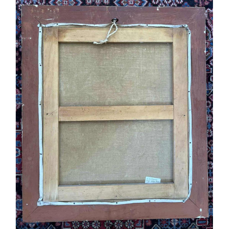 Adrien Dupagne “bouquet de fleurs“ stilleven schilderij, olieverf op doek