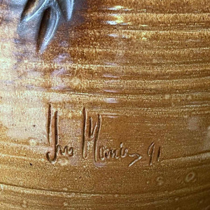 Jean MARAIS, balustervaas van terracotta, 1991