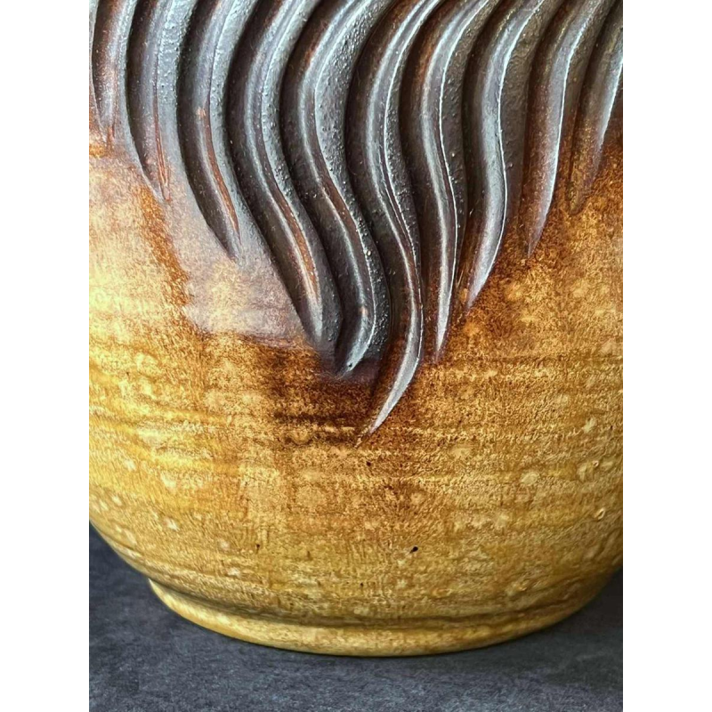 Jean MARAIS, vase balustre en terre cuite, 1991