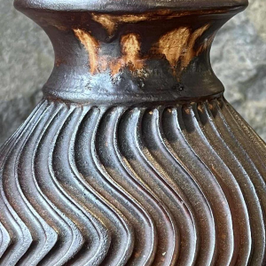 Jean MARAIS, balustervaas van terracotta, 1991