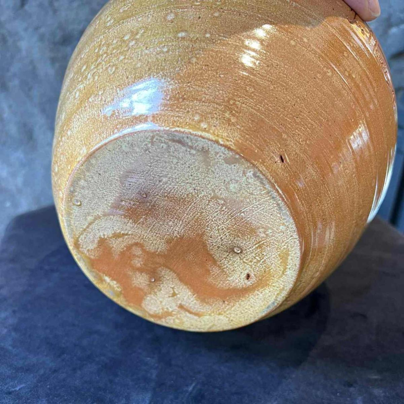 Jean MARAIS, terracotta baluster vase, 1991