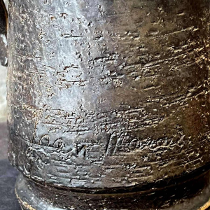 Jean MARAIS, Pichet en céramique vernissée, XXème