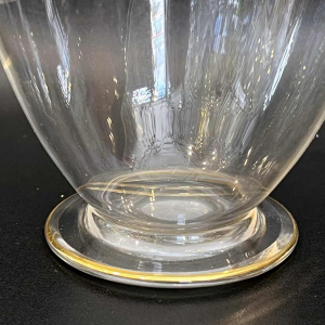 Baccarat kristallen wijnkaraf, 'Byzantijns doré' model