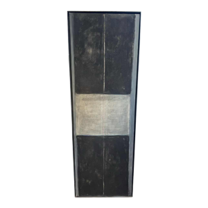 Martine DROIXHE, tableau composition abstraite, technique mixte sur toile