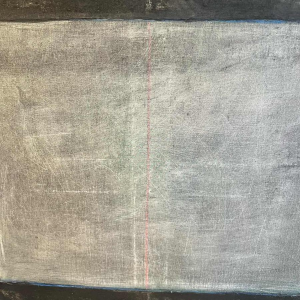 Martine DROIXHE (1954) painting Abstract composition mixed technique on canvas