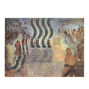 Salvador DALI 'The apotheosis of the dollar' colour lithograph on paper 33/225