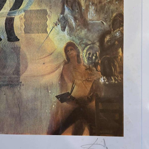 Salvador DALI 'The apotheosis of the dollar' colour lithograph on paper 33/225