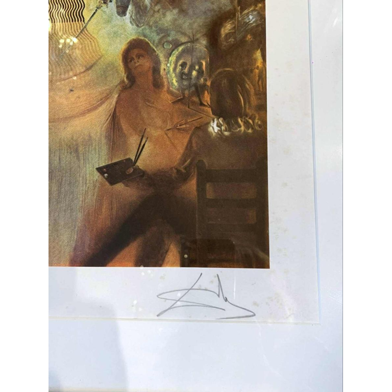 Salvador DALI 'De apotheose van de dollar' kleurenlithografie op papier 33/225