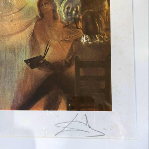 Salvador DALI 'De apotheose van de dollar' kleurenlithografie op papier 33/225