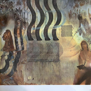 Salvador DALI 'The apotheosis of the dollar' colour lithograph on paper 33/225
