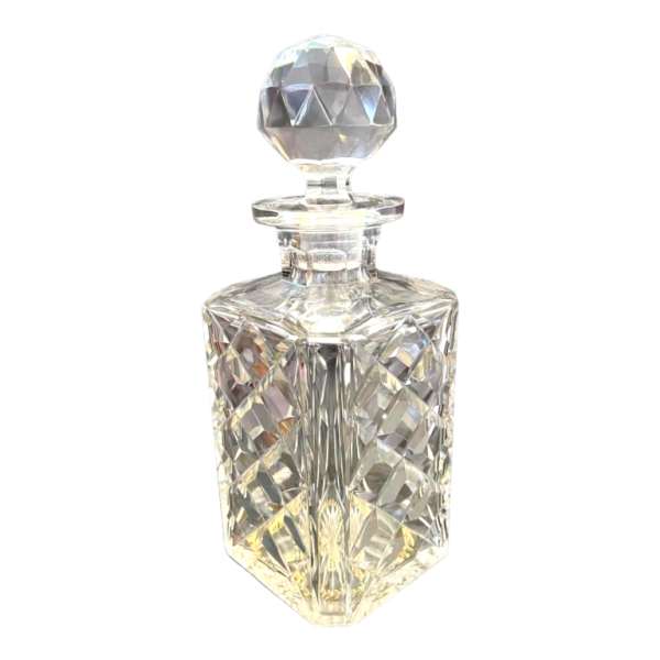 Val Saint Lambert, carafe à whisky cristal clair