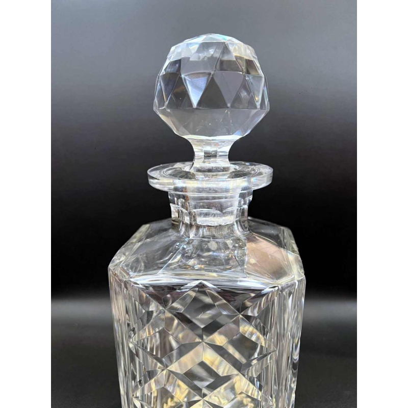 Val Saint Lambert, whisky karaf helder kristal