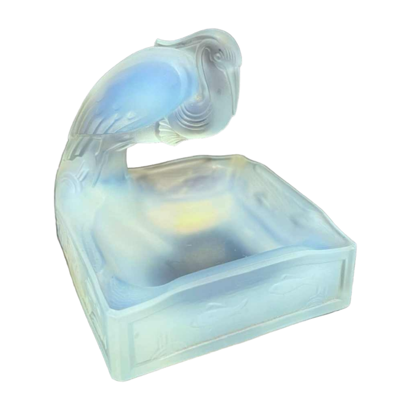 Val Saint Lambert Luxval sculpture animalière