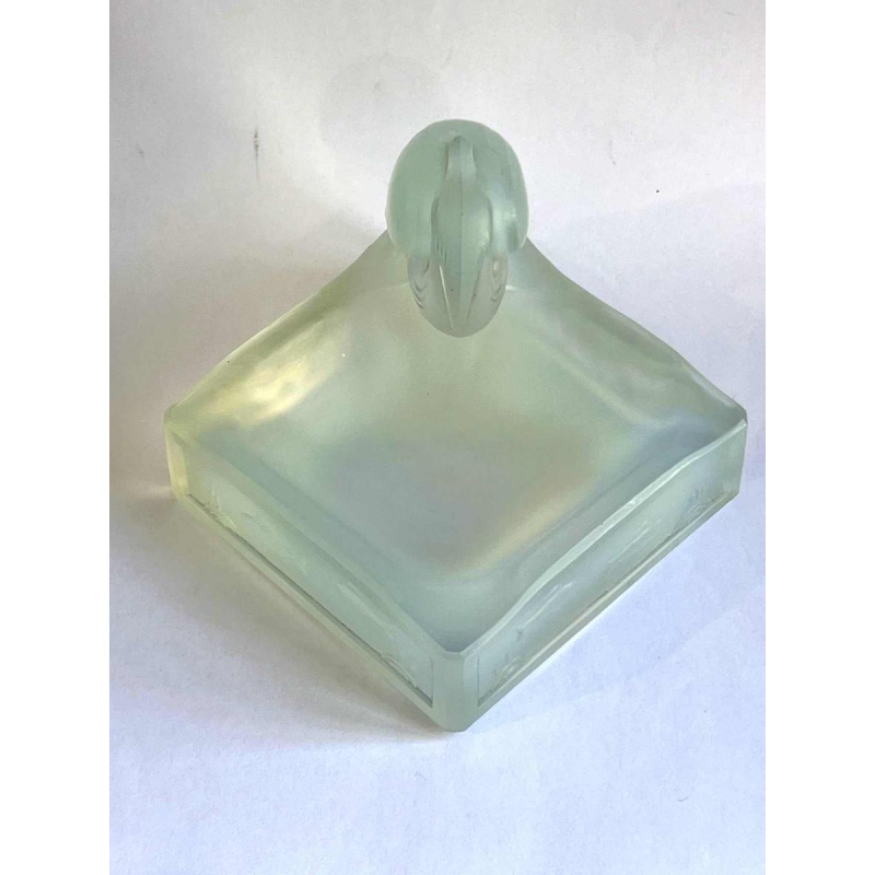 Val Saint Lambert Luxval animal sculpture