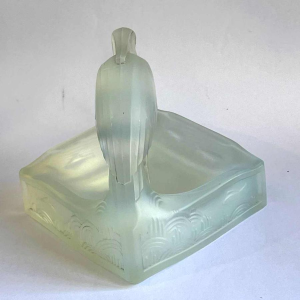 Val Saint Lambert Luxval animal sculpture