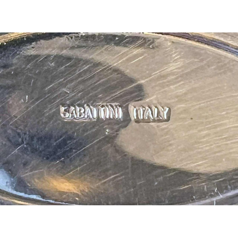 SABATTINI Lino ‘Giselle’ set of 3 silver-plated soliflor vases, circa 1960-70