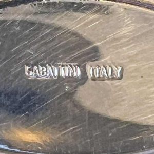 SABATTINI Lino “Giselle” set van 3 verzilverde soliflor vazen, circa 1960-70