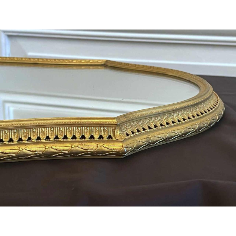 Imposante jardinière de table en bronze ajouré finement travaillé et doré, 19ème siècle