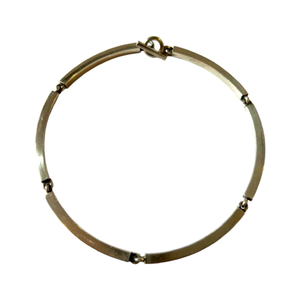 Hans Hansen, collier ras-de-cou articulé en argent