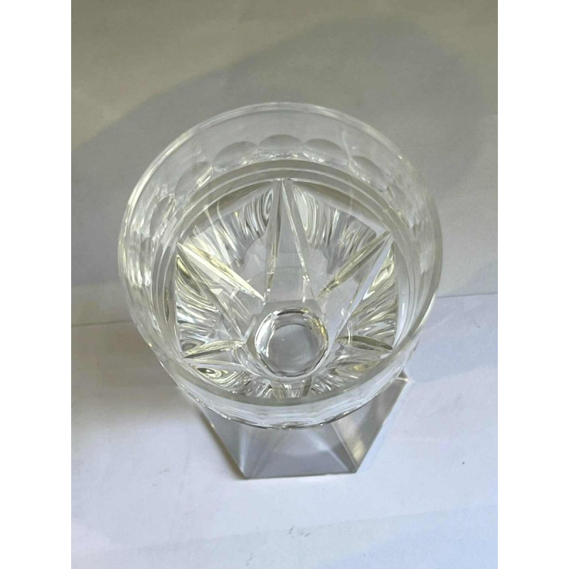 Val Saint Lambert, cut crystal glass set, Mesmer model, 36 pieces