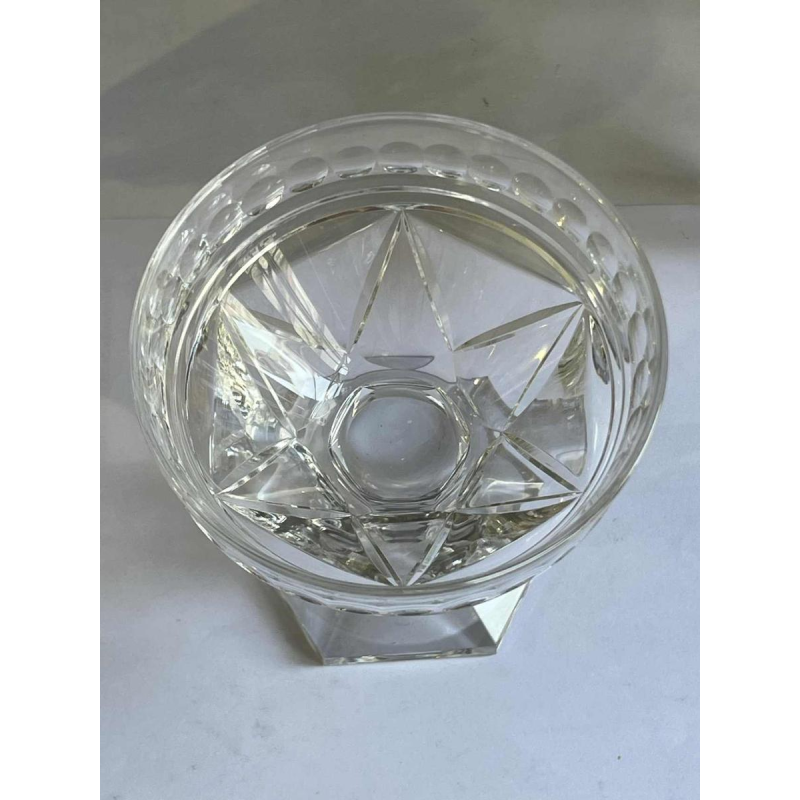 Val Saint Lambert, cut crystal glass set, Mesmer model, 36 pieces