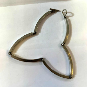 Hans Hansen, collier ras-de-cou articulé en argent