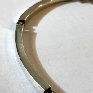 Hans Hansen, articulated silver choker necklace