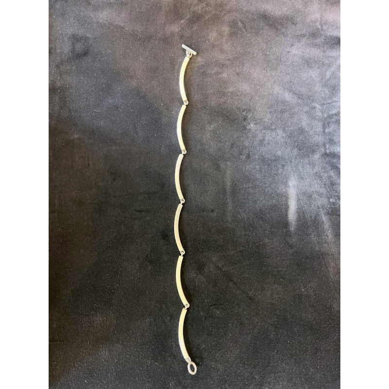 Hans Hansen, collier ras-de-cou articulé en argent