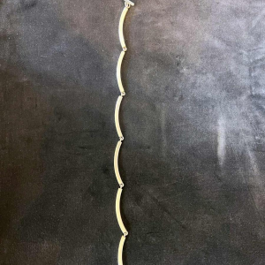 Hans Hansen, gelede zilveren choker ketting