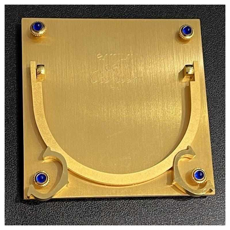 Must de Cartier verguld metalen en geëmailleerd fotolijstje