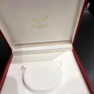 Must de Cartier verguld metalen en geëmailleerd fotolijstje