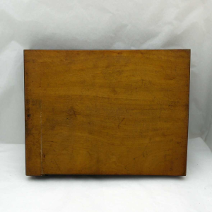 Maison GRANDCHER Paris, gusseted box / letter carrier, Empire period