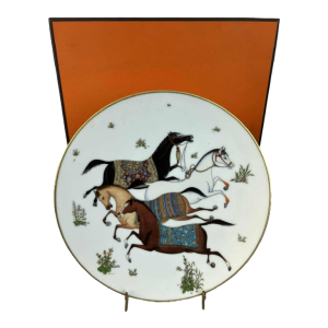 HERMES Paris - Schotel/Assiette "Cheval d'Orient" collectie