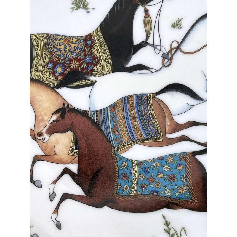 HERMES Paris - Schotel/Assiette "Cheval d'Orient" collectie