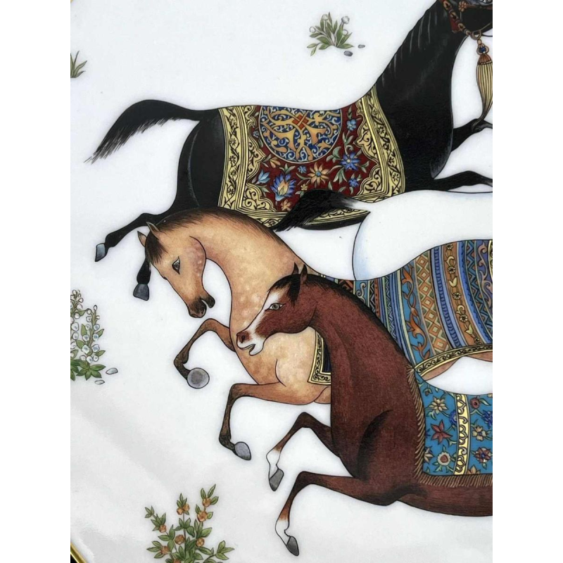 HERMES Paris - Schotel/Assiette "Cheval d'Orient" collectie