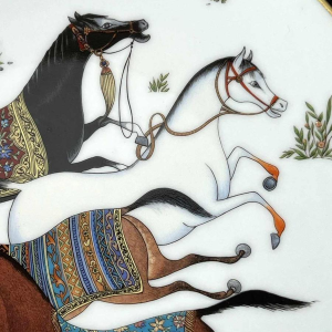 HERMES Paris - Schotel/Assiette "Cheval d'Orient" collectie