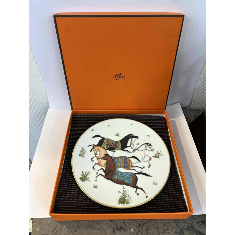 HERMES Paris - Schotel/Assiette "Cheval d'Orient" collectie