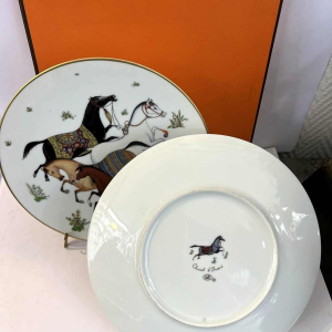 HERMES Paris - Schotel/Assiette "Cheval d'Orient" collectie