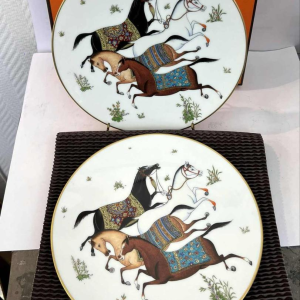 HERMES Paris - Schotel/Assiette "Cheval d'Orient" collectie