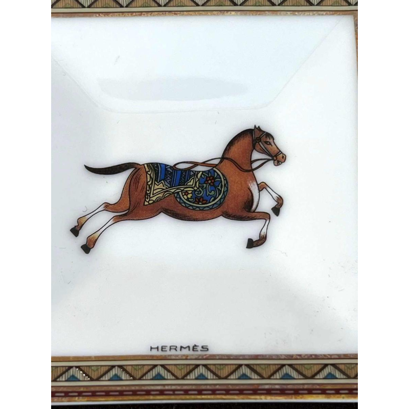 HERMÈS Paris - "Cheval d'Orient" collection dish