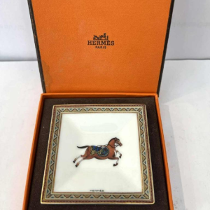 HERMÈS Paris - "Cheval d'Orient" collection dish