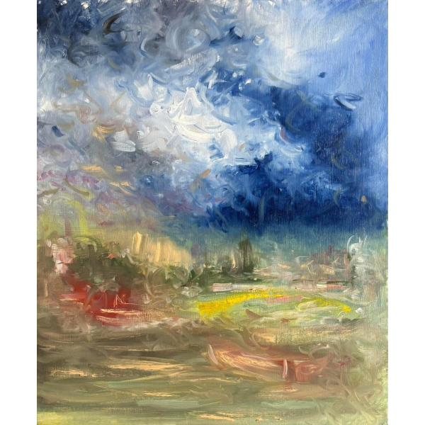 Jonathan De CESARE - Compositie 2024 - Olieverf op doek