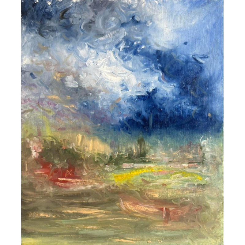 Jonathan De CESARE - Composition 2024 - Huile sur toile