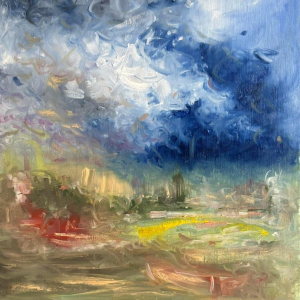 Jonathan De CESARE - Composition 2024 - Huile sur toile