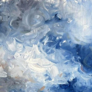 Jonathan De CESARE - Composition 2024 - Huile sur toile