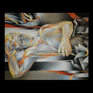 Charles-Louis La Salle Compliments de Printemps painting oil & acrylic on canvas, 2002